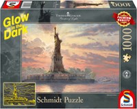 Schmidt puzzel Statue of Liberty Glow in the Dark 1000 stukjes