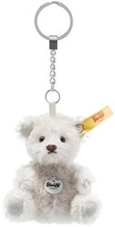 Steiff hanger mini teddybeer, lila/grijs