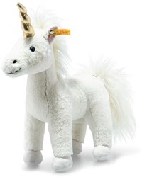 Steiff peluche licorne Unica blanche - 27 cm - jouet doux