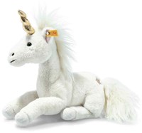 Steiff peluche licorne Soft Cuddly Friends Unica blanche 27 cm doudou
