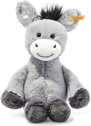 Steiff knuffel Dinkie ezel pluche grijsblauw 30 cm - Soft Cuddly Friends