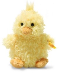 Steiff knuffel pluche kuiken Pipsy geel - Soft Cuddly Friends 14 cm