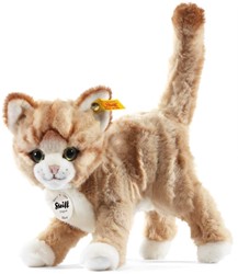 Steiff knuffel kat Mizzy, blond tabby