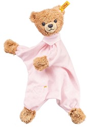 Steiff knuffeldoekje Sleep well bear, roze