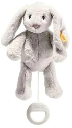Steiff Soft Cuddly Friends muziekknuffel Hoppie konijn - 26 cm