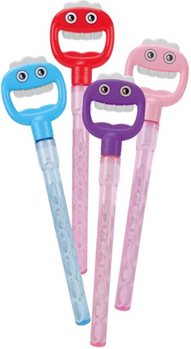 Pustefix Mega Smile Bubbler bellenblaas speelgoed display 16 stuks