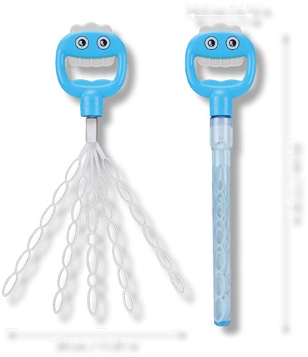 Pustefix Mega Smile Bubbler bellenblaas speelgoed display 16 stuks-3