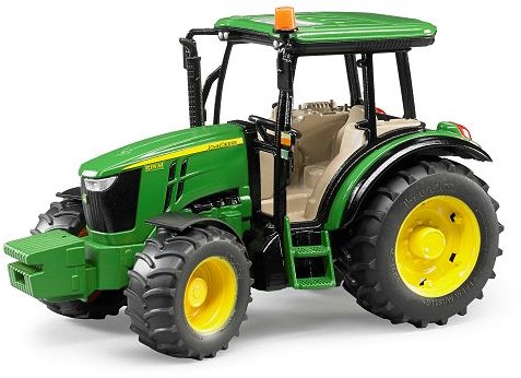 Bruder John Deere speelgoed tractor 5115M - realistisch boerderijvoertuig