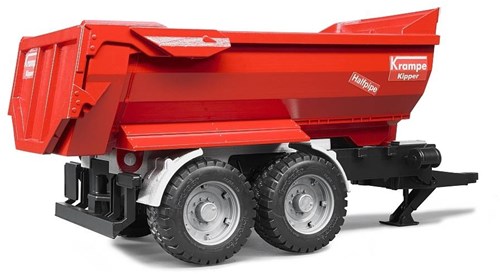Bruder Krampe Halfpipe kiepwagen speelgoed - boerderijvoertuig rood