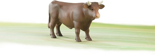 Bruder taureau figurine de jeu jouet ferme plastique-3