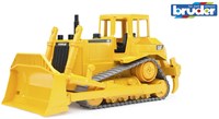 Bruder bulldozer met rupsbanden CAT speelgoedvoertuig 40cm geel
