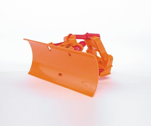 Bruder Accessoires chasse-neige - Pelle à neige jouet orange-2