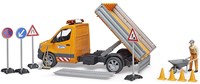 Bruder Mercedes-Benz Sprinter speelgoedvoertuig wegenbouw met licht en geluid-3