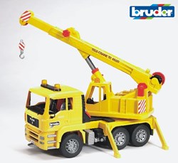 Bruder MAN kraanwagen - speelgoedvoertuig 42 cm schaal 1:16