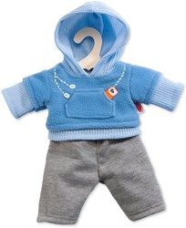Heless ensemble de jogging poupée 28-35cm vêtement sportif