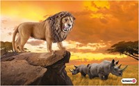 Schleich Safari - Leeuw, Brullend 14726-2