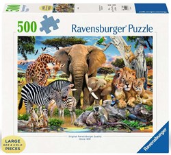 Ravensburger puzzle Baby Love - Puzzle cartoon - 500 pièces