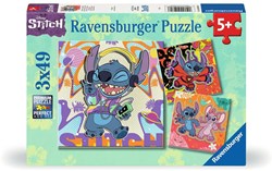 Legpuzzel Stitch, 3x49st.