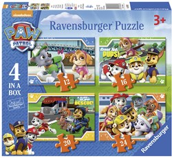 Ravensburger puzzle Paw Patrol 4-en-1 puzzle pour enfants - 12+16+20+24 pièces