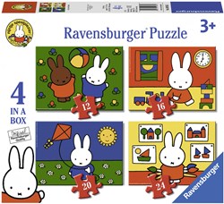 Ravensburger puzzle Miffy 4-en-1 puzzle enfant carton 12+16+20+24 pièces