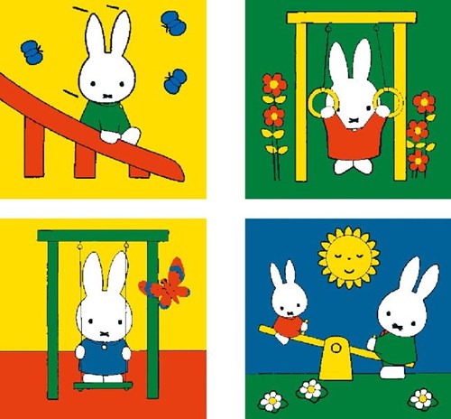Ravensburger Nijntje puzzle pour enfants - coffret 4en1 en carton - 2+3+4+5 pièces