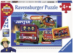 Ravensburger puzzle L'eau contre le feu 2x24p