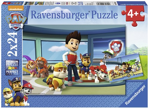 Ravensburger puzzle PAW Patrol - Chiots serviables 2x24 pièces