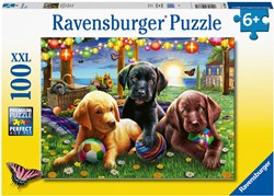 Ravensburger puzzel honden picknick - XXL legpuzzel 100 stukjes dieren