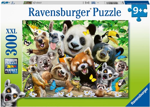 Ravensburger puzzle Wildlife selfie - puzzle animaux - 300 pièces XXL