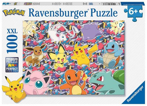 Ravensburger puzzle Pokemon - Puzzle enfant - 100 pièces XXL - jeu éducatif