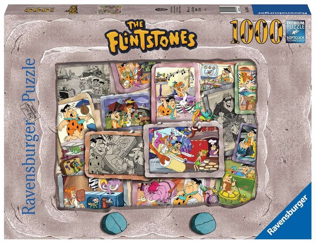 Ravensburger Puzzle 1000 pièces licences The Flintstones