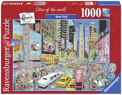 Ravensburger puzzel Fleroux New York - 1000 stukjes