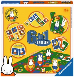 Ravensburger Miffy 6 in 1 - boîte de jeu