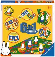 Ravensburger Nijntje spellendoos 6 in 1 - klassiekers voor kinderen