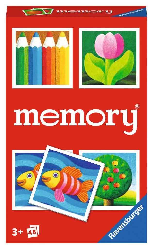Ravensburger memory spel voor kinderen - klassiek geheugenspel karton