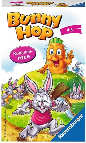 Ravensburger Bunny Hop Konijnenrace - pocketspel