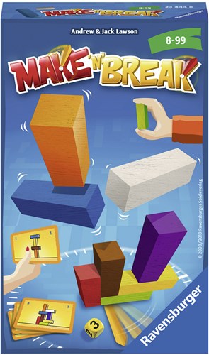 Ravensburger Make 'n Break jeu d'adresse format voyage à emporter