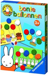 Ravensburger miffy colourful balloons - jeu d'apprentissage