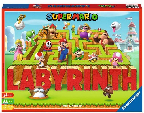 Ravensburger Super Mario bordspel Labyrinth - familiespel