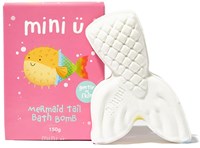 Mini U badbruisbal zeemeermin - kleurrijke bruisbal voor kinderen