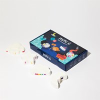 Mini U badbruisballen cadeau set - kleurrijke bruisende badpret-3