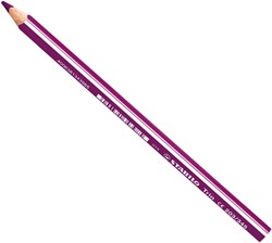 Stabilo kleurpotlood Trio Thick driekantig met extra dikke kern 4,2 mm fuchsia