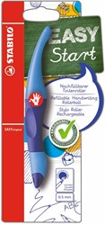 Stabilo stylo roller ergonomique droitier bleu confort d'écriture