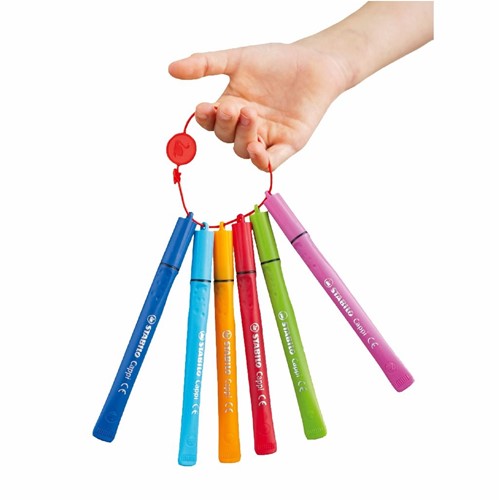 STABILO viltstiften Cappi Etui - 24 stuks-2
