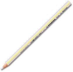 Stabilo kleurpotlood Trio Thick - dik driekantig met extra dikke kern wit
