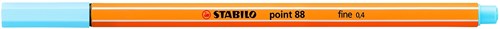 Stabilo fineliner point 88 0,4 mm ijsblauw - schrijf- en tekenset