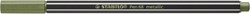 Stabilo feutre premium métallique vert clair - Pen 68 metallic