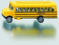 Siku bus jouet autobus scolaire américain jaune en métal