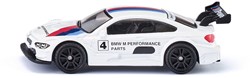 Siku BMW M4 Racing sportwagen speelgoedauto met details 1:55