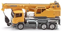 Siku camion grue jouet Liebherr télescopique 1:87 jaune-2
